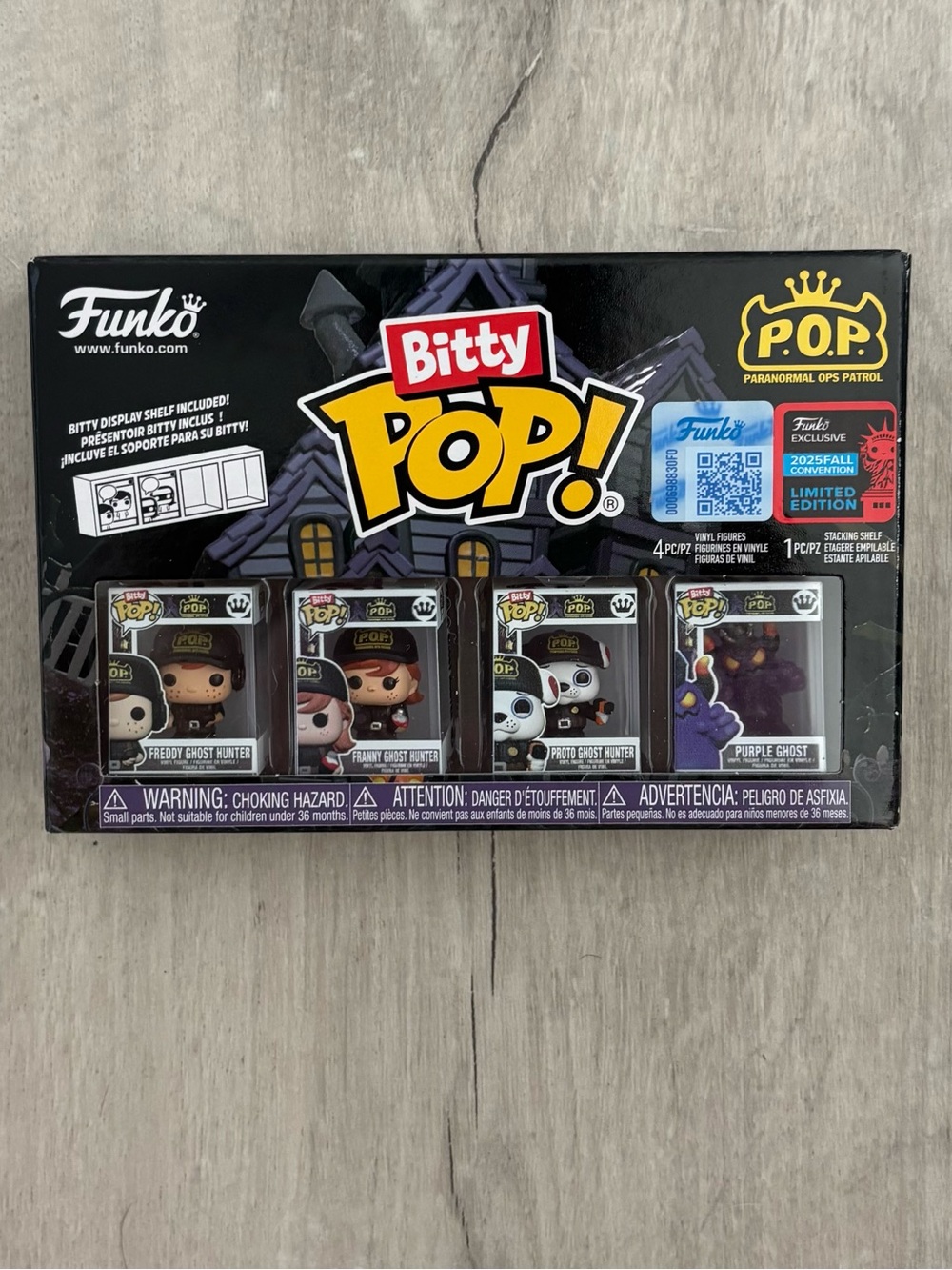 Funko Bitty Pop! Mini Figure Set - Paranormal Ops Patrol 4 Pack